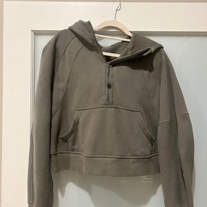 lululemon athletica Olive Green Hoodie